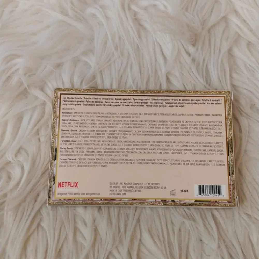 ❤️FIRM! NWT PAT MCGRATH LABS X BRIDGETON MTHRSHP BELLE OF THE BALL EYESHADOW PAL
